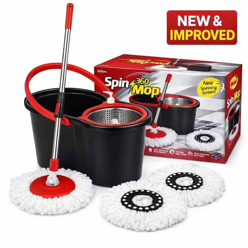 Spin Mop & Bucket Set with Wringer