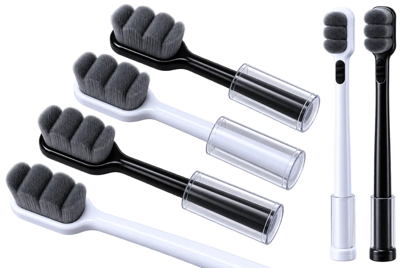 5-Piece Ultra-Soft Toothbrush Set