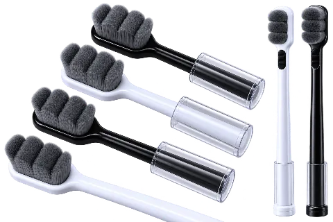 5-Piece Ultra-Soft Toothbrush Set