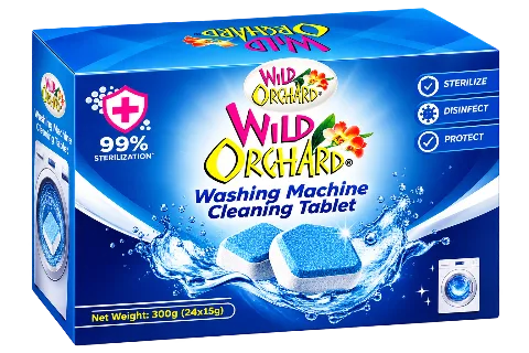 Wild Orchard Washing Machine Cleaning Tablet (300g, 24 × 15g)