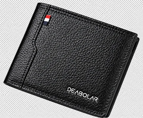 Men's Vintage Leather Bi-Fold Wallet
