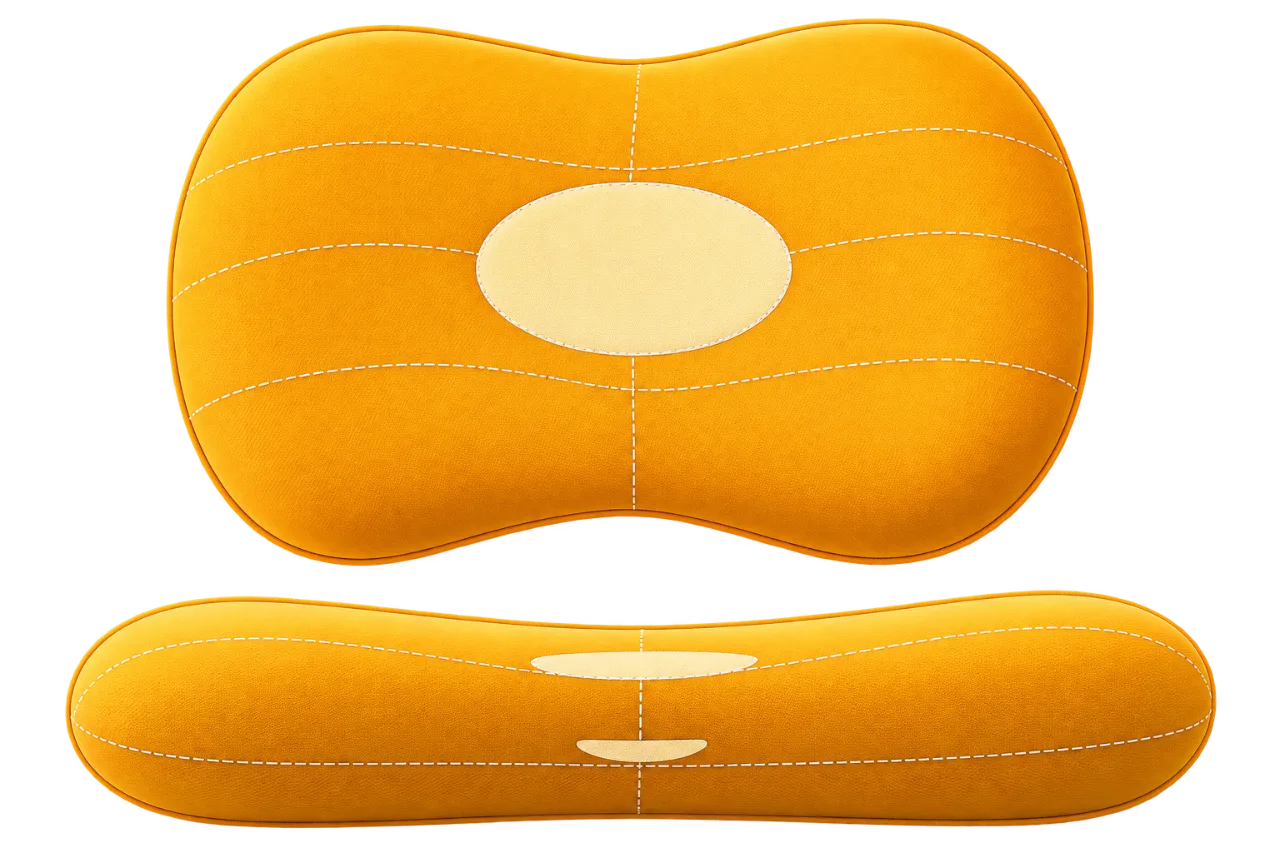 Ergonomic Memory Foam Pillow,