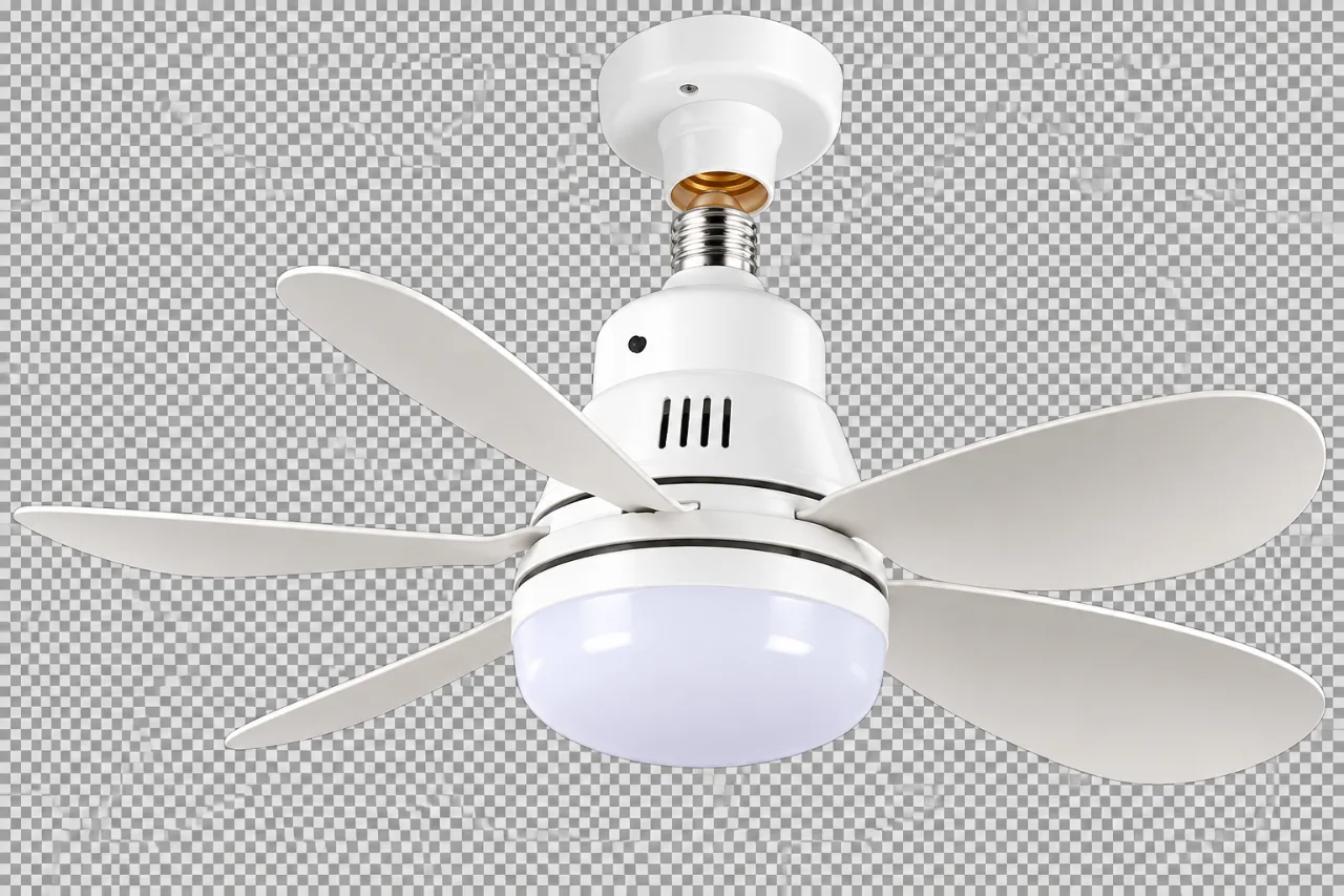 2-in-1 Smart LED Ceiling Fan Light