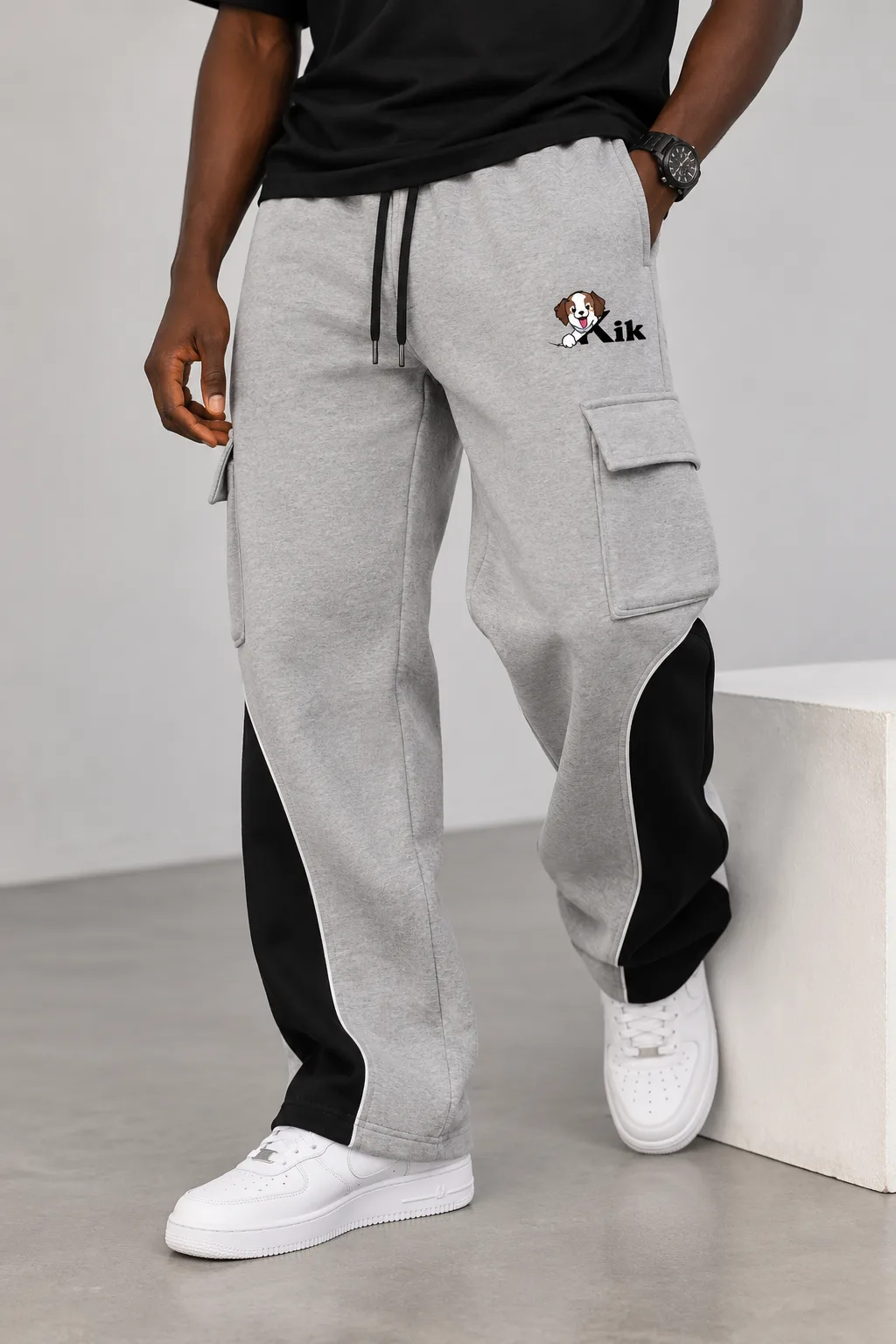 Men's Premium Cargo Jogger Sweatpants