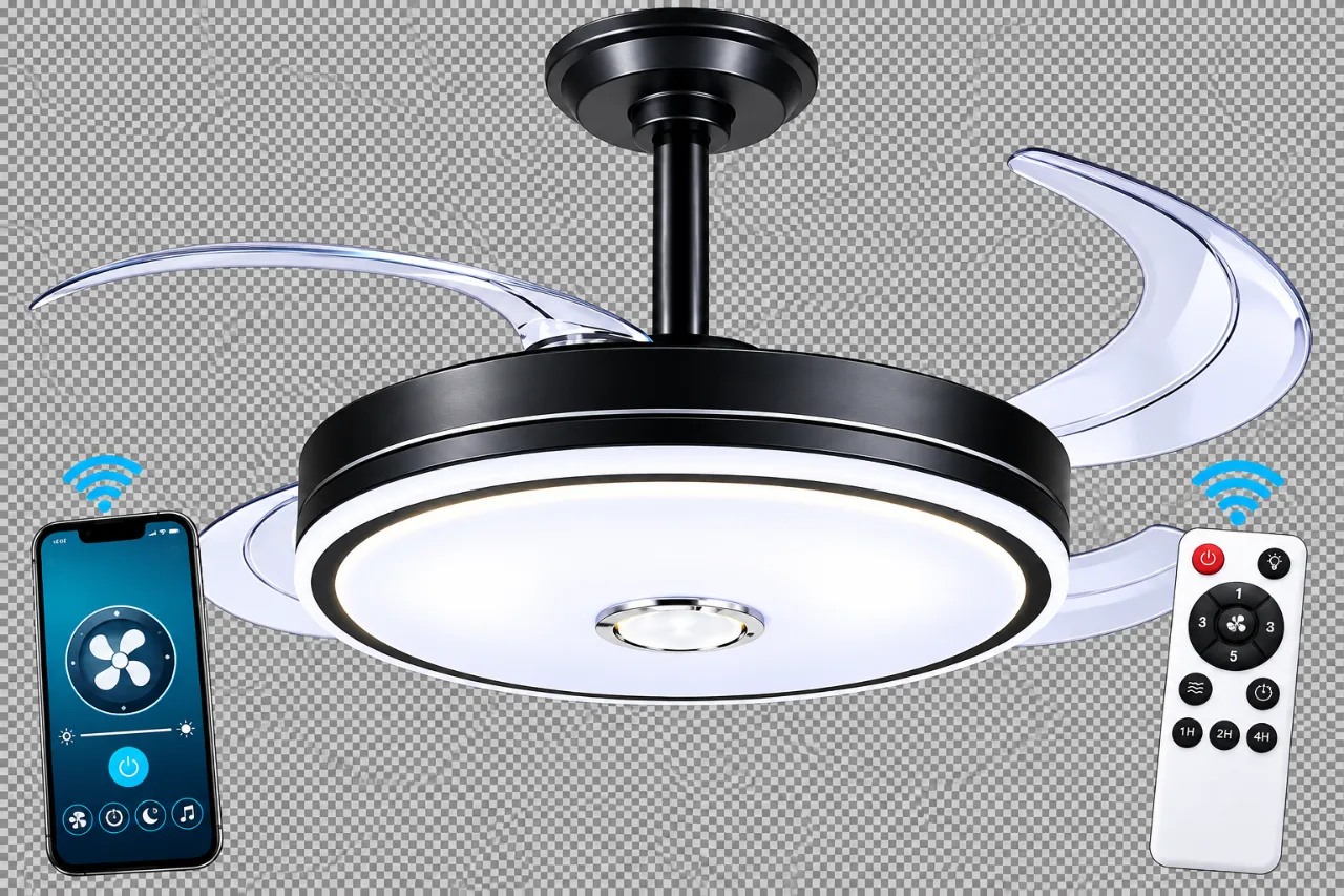 Smart LED Ceiling Fan Light