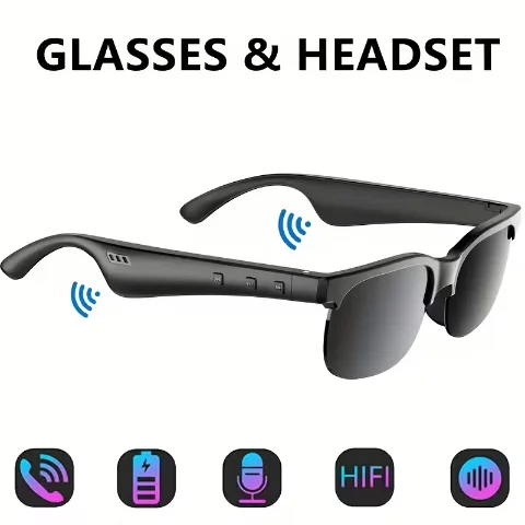Smart Glasses with Headphones