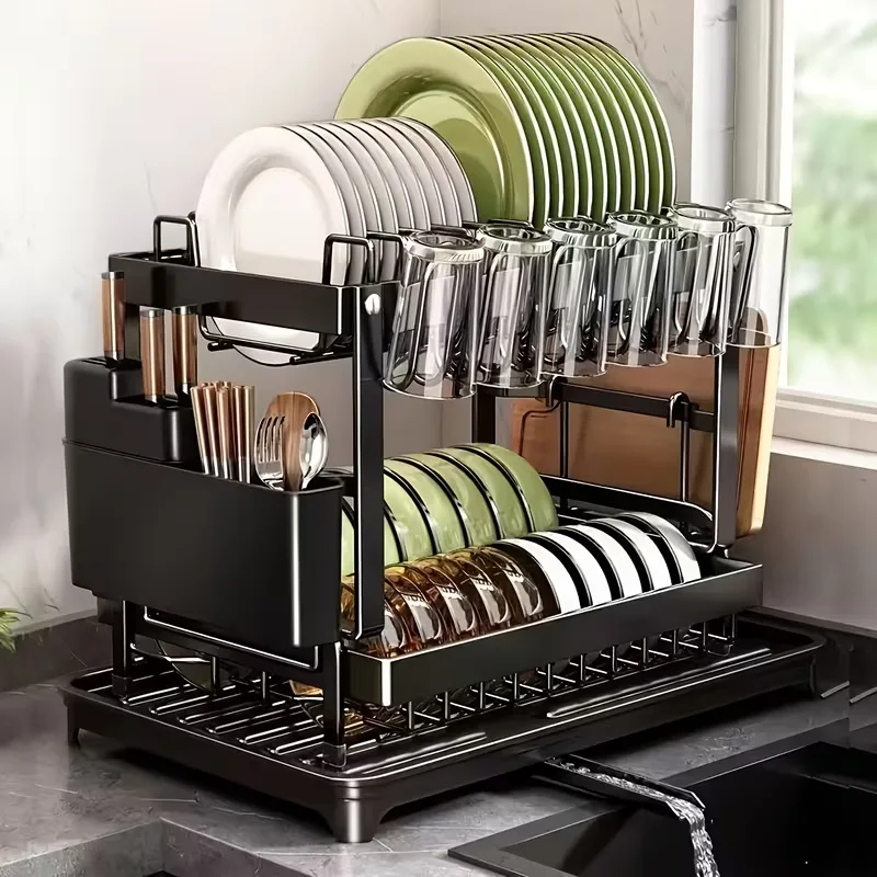 Large-Capacity Bowl Rack
