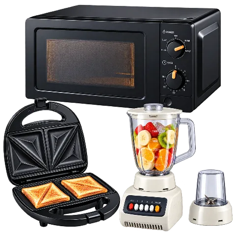 20L Manual Microwave Oven with Blender & Toaster