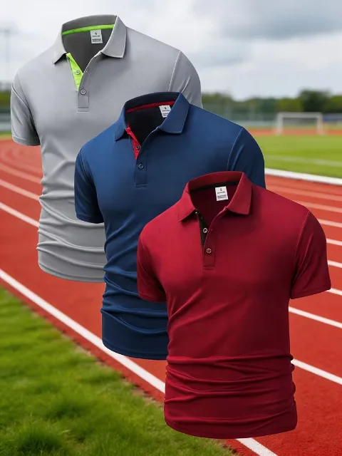 Summer Men's Polo Shirts